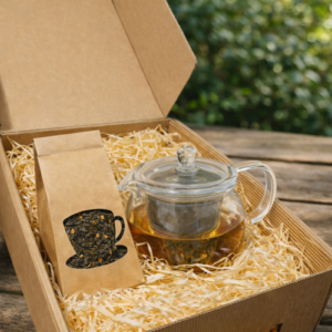 Zestaw Prezentowy: Wyśmienita Herbata i Elegancki Czajniczek