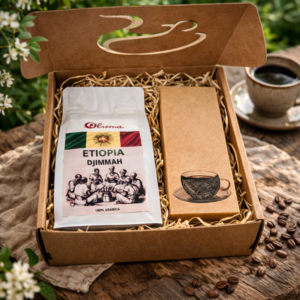 Zestaw prezentowy kawa i herbata premium od Olsema.